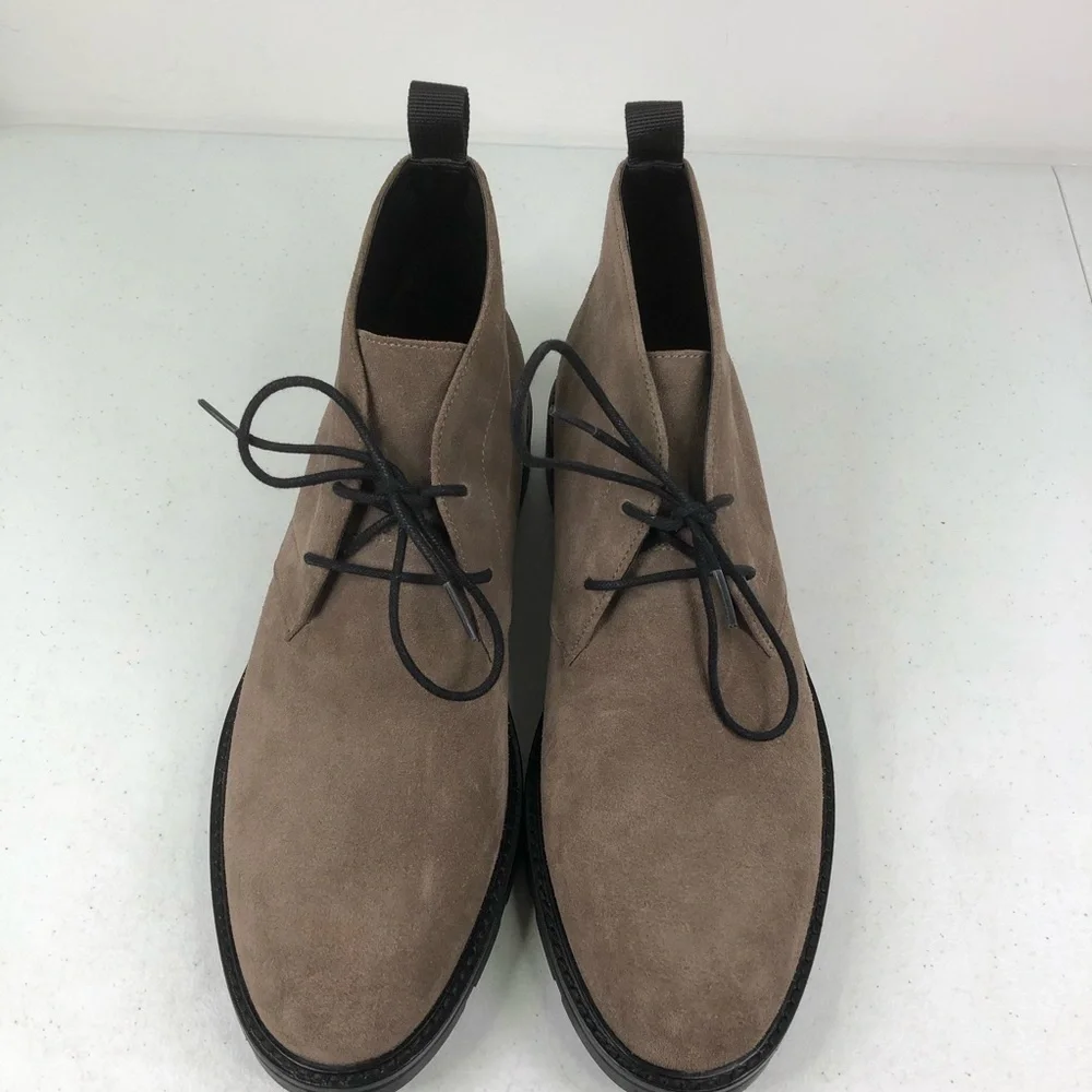 Calvin Klein Ultan Tan Suede Chukka Boots
